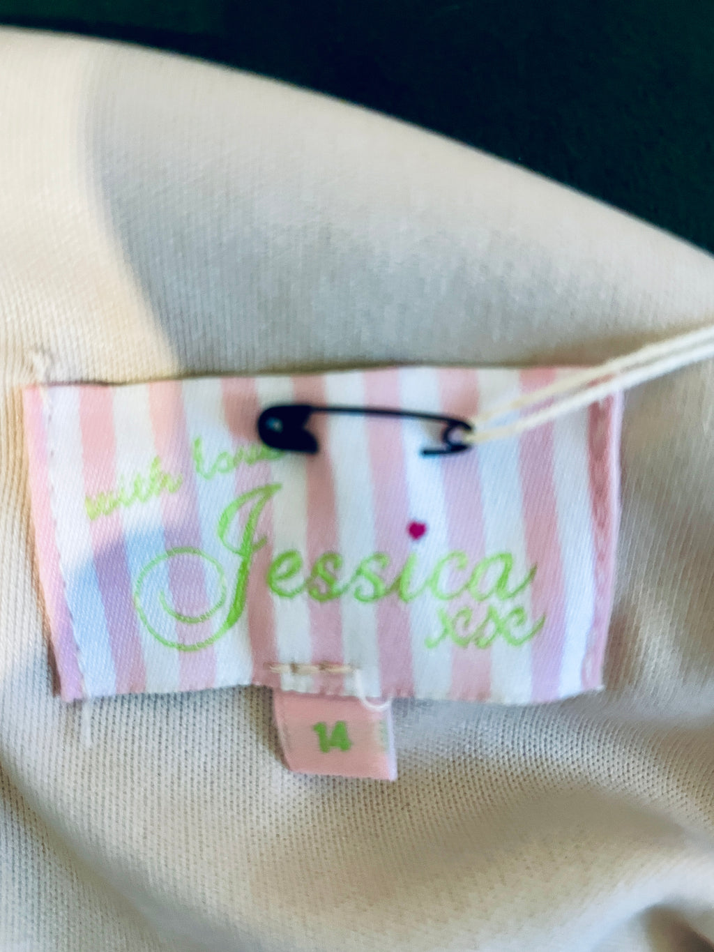 With Love Jessica, size 14, £30